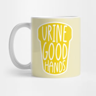 urine good hands Mug